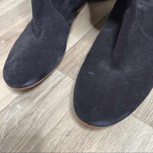 Isabel Marant ‘Dazzle’ Thigh High Boots Black Suede Size 38 - Picture 8 of 16